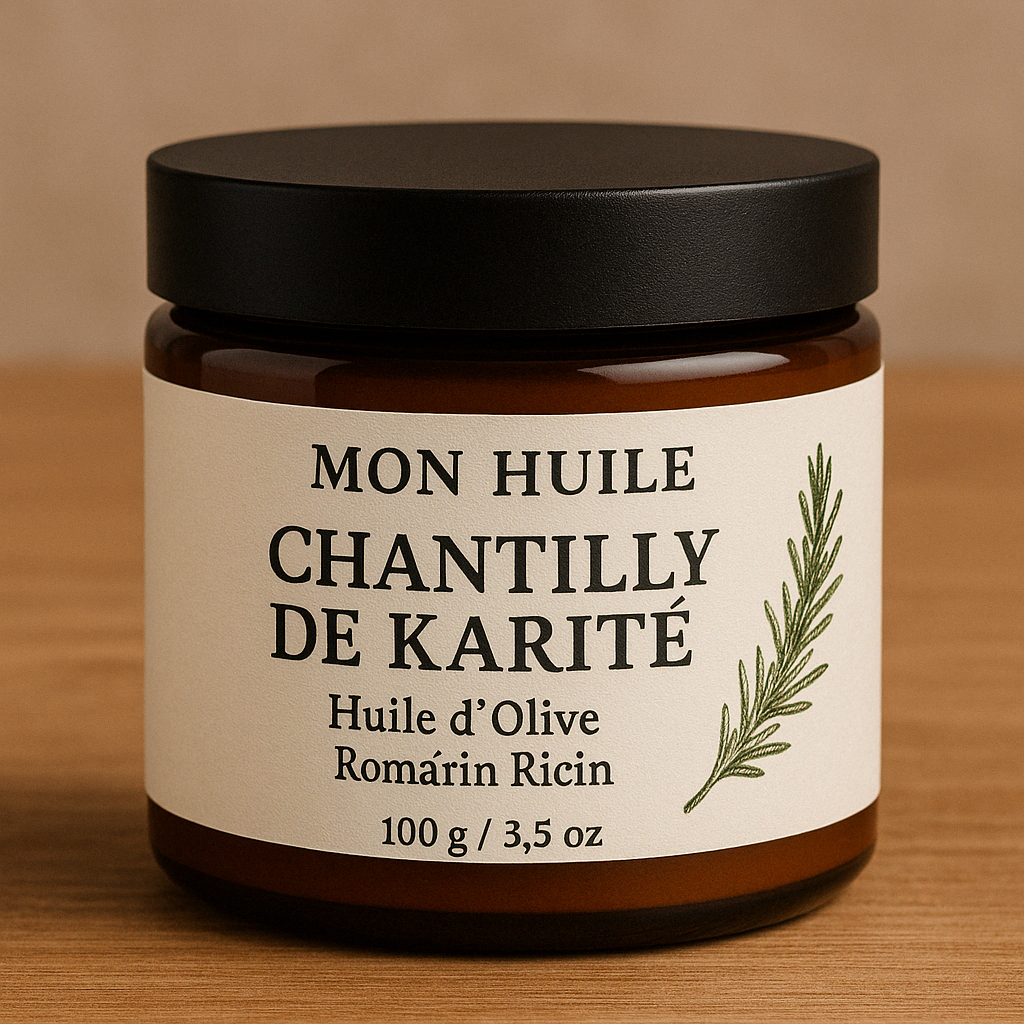 Mon Huile Chantilly de karité pour cheveux