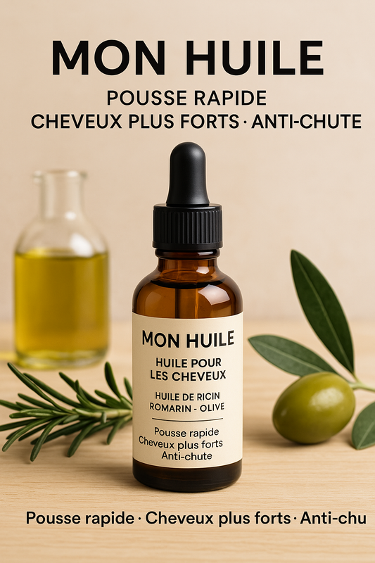 Lot de 2 Sérums de Pousse (Croissance) Cheveux & Barbe – 100% Naturel